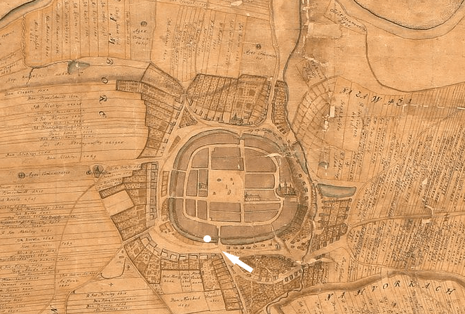 stara mapa zilina nalez